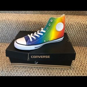 Converse Rainbow High Top Sneakers